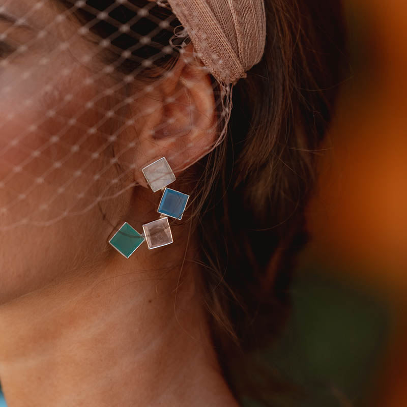 Pendientes Kioto Ed. Limitada Plata Pulido Calm