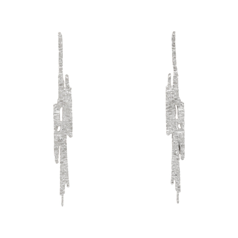 Pendientes Moss Plata