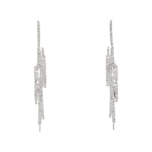 Pendientes Moss Plata