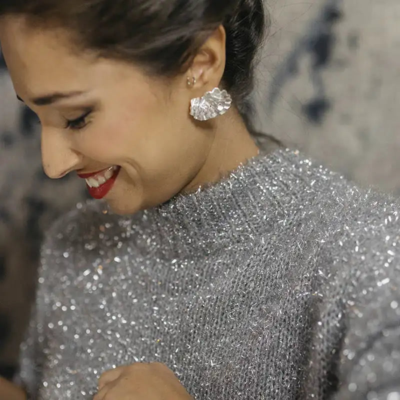Pendientes Ninfa Plata