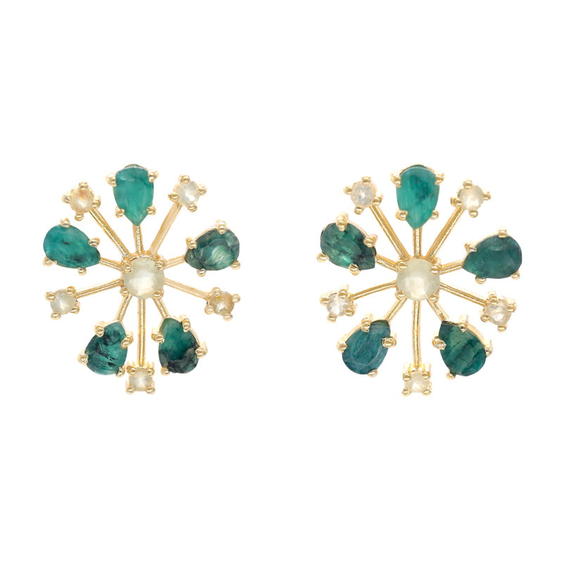 Pendientes Olite Verdes
