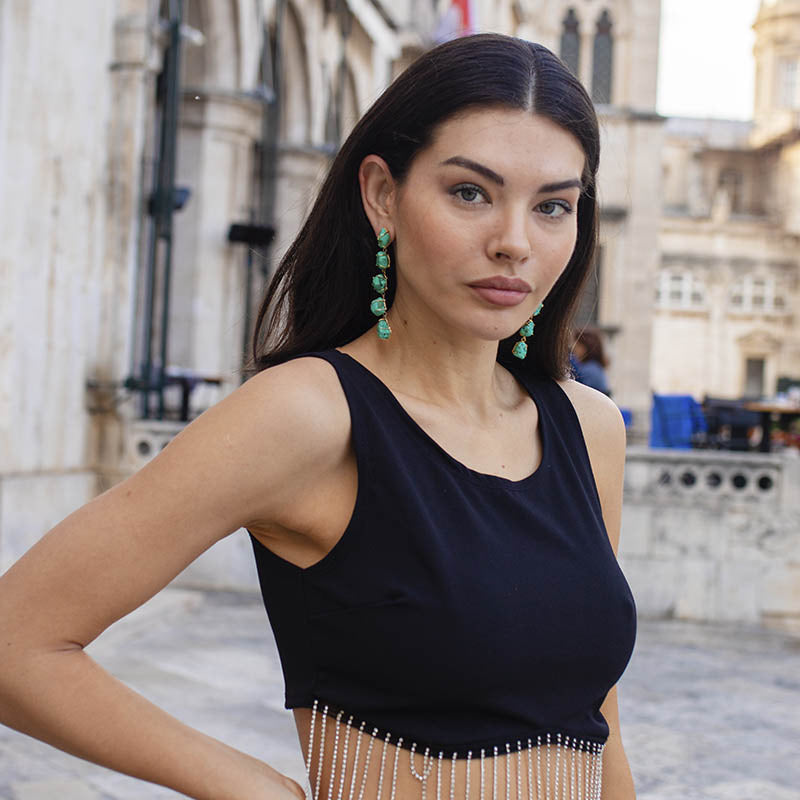 Pendientes Saint Turquesa