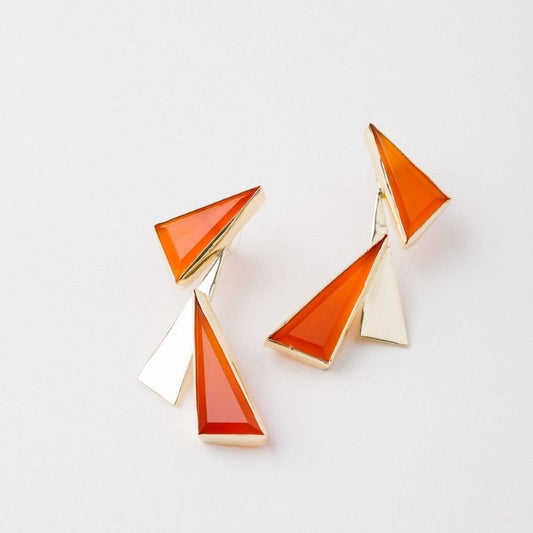 Pendientes Sayuri Ed. Limitada Naranja