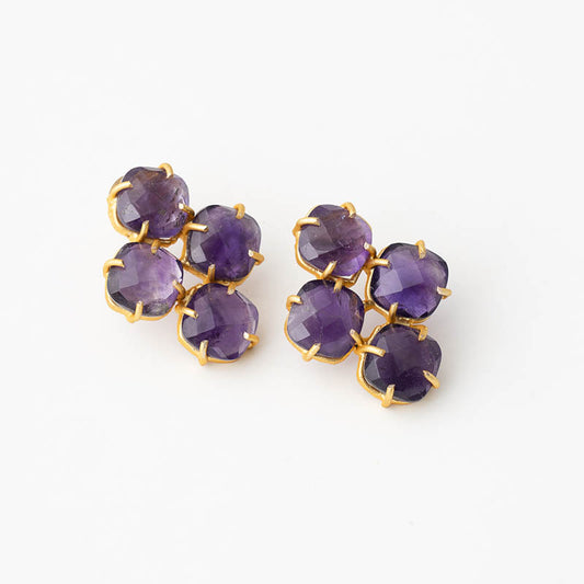 Pendientes Belimir Ed. Limitada Morado amatista