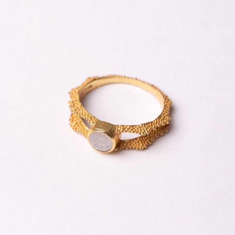 Anillo Reef Piedra Lunar Ed. Limitada
