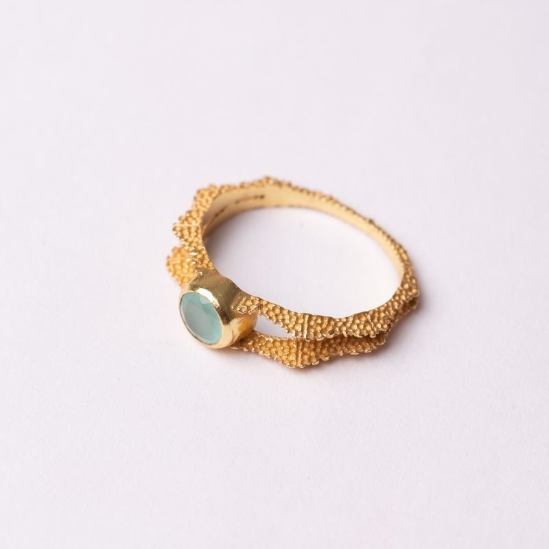 Anillo Reef Verde Agua Ed. Limitada