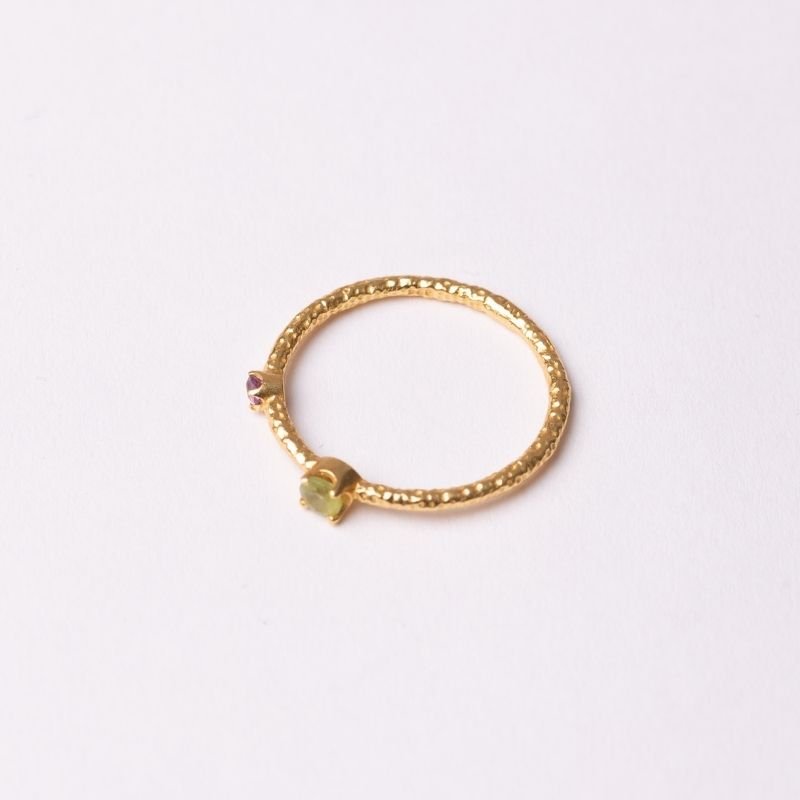 Anillo Sigh Verde y Morado Ed. Limitada