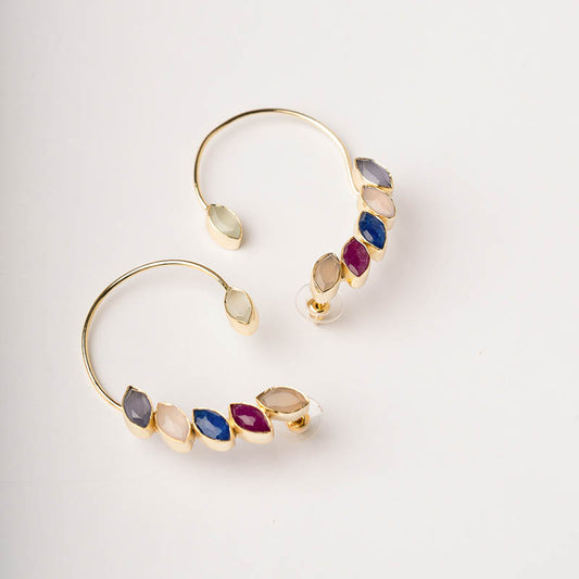 Pendientes Earcuff Cometa Ed. Limitada Multicolor Rocket