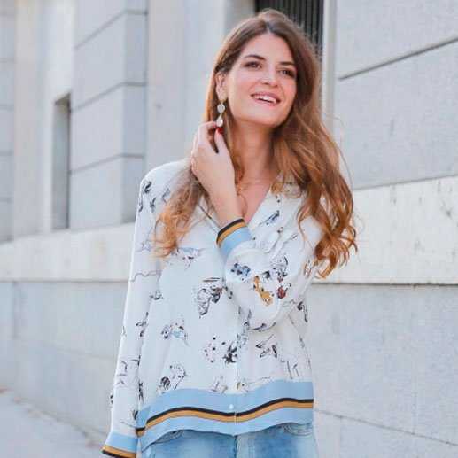 Pendientes Acanthus Plata Blanco