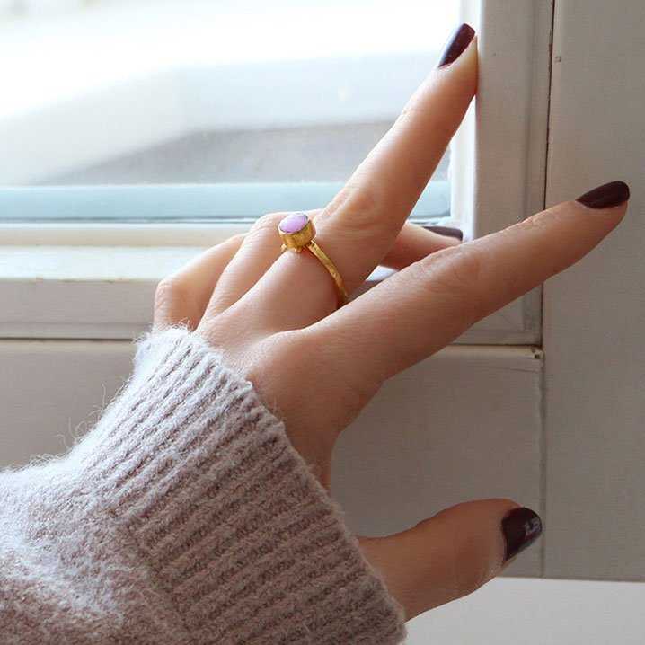 Anillo Polak Rosa claro