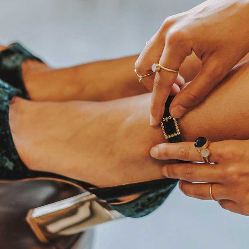 Anillo Polak Piedra Lunar