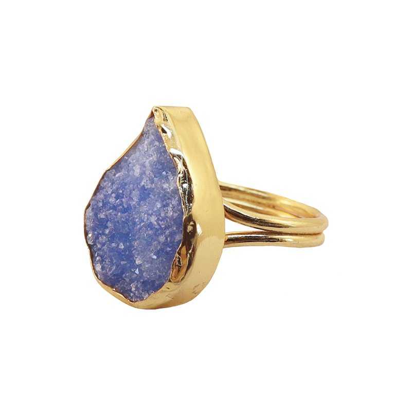 Anillo Formentera Drusa Azul