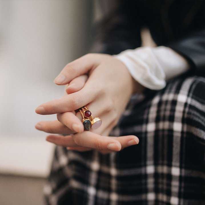 Anillo Berlín Labradorita