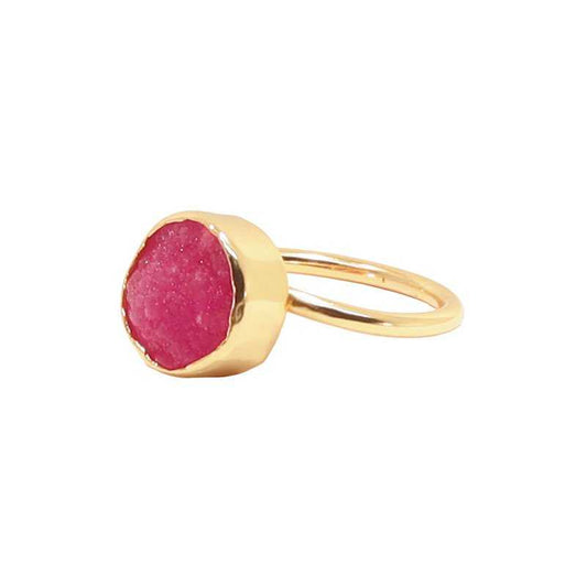 Anillo Eiffel Fucsia mo