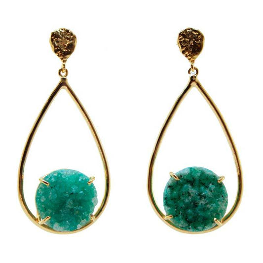 Pendientes Alila Verde