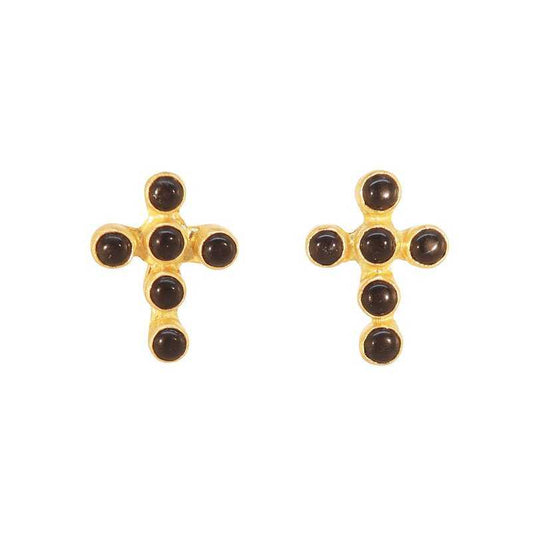 Pendientes Almudena Small Negro