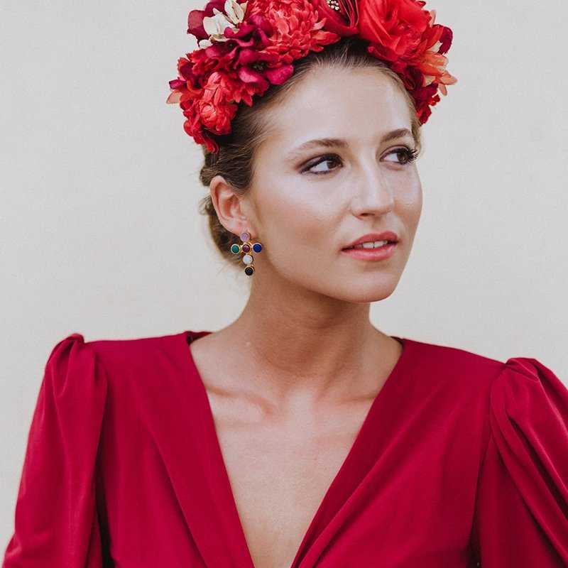 Pendientes Almudena Big Multicolor