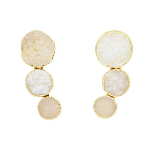 Pendientes Amiran Blanco