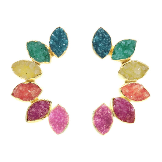 Pendientes Boreal Multicolor Tropical