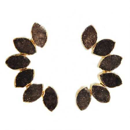 Pendientes Boreal Negro