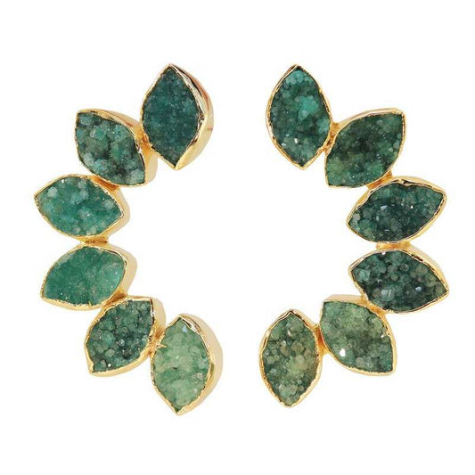 Pendientes Boreal Verde