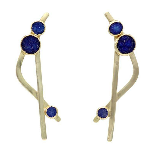 Pendientes Callao Azul