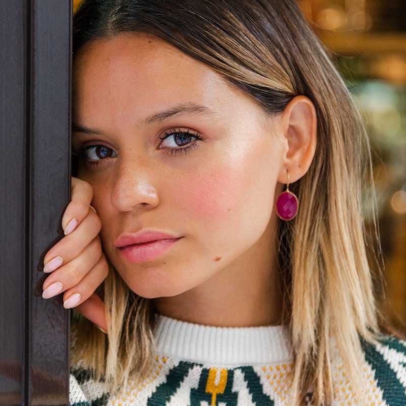 Pendientes Cloud Azul Royal