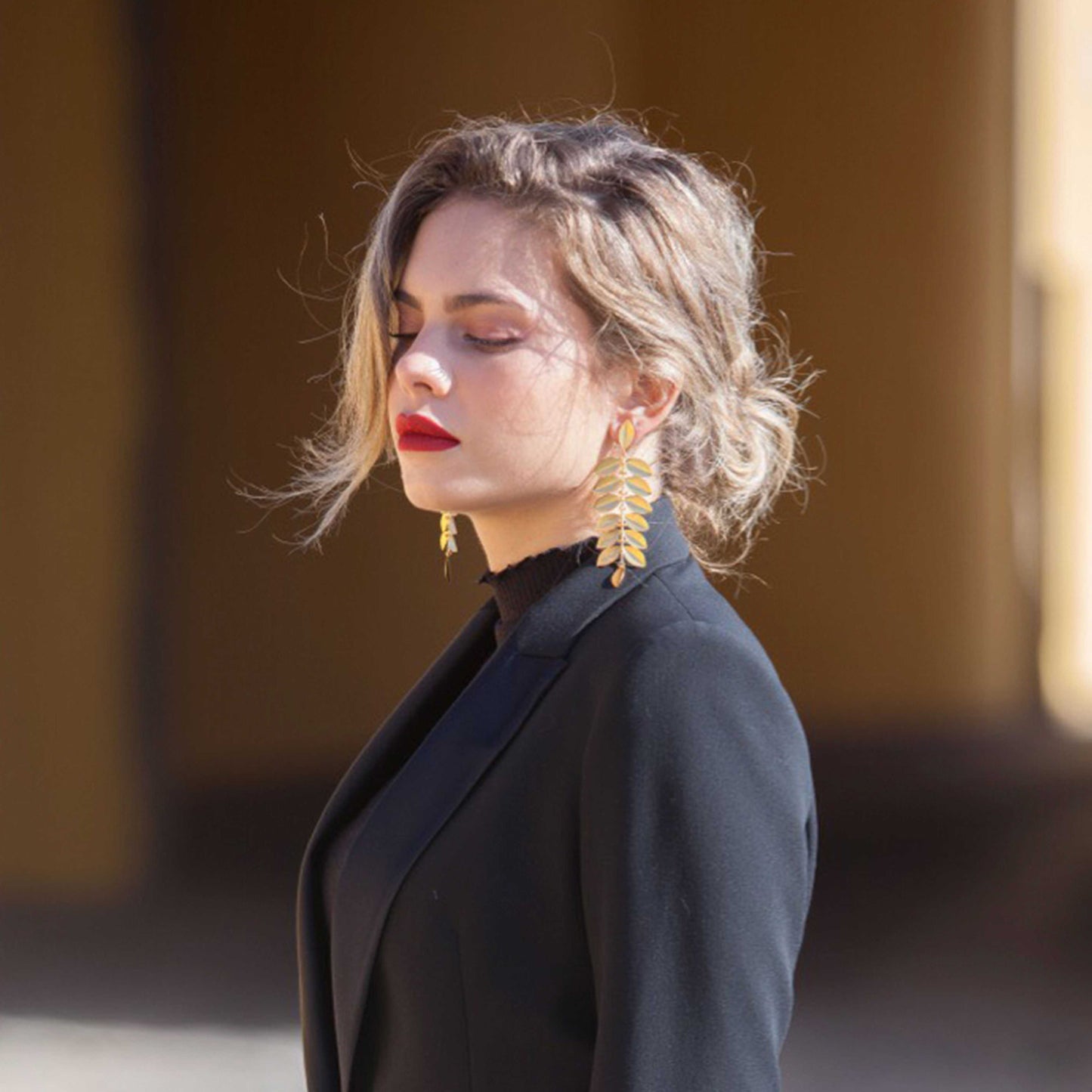 Pendientes Ficus Ed. Limitada Plata