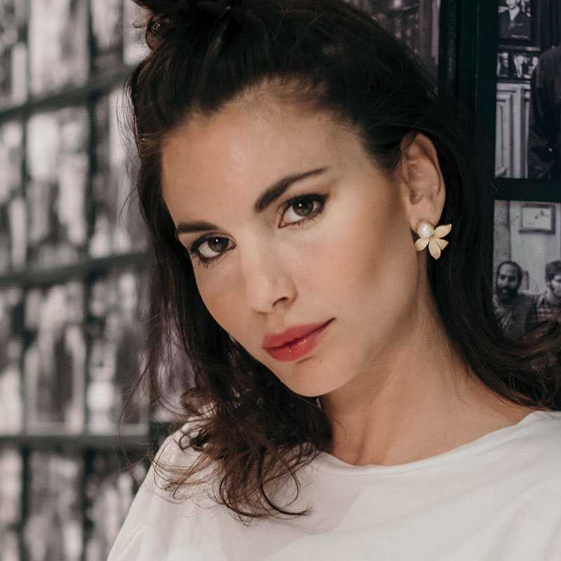 Pendientes Gràcia Ed. Limitada Plata Verde agua