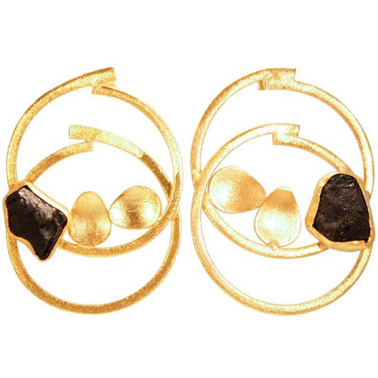 Pendientes Gran Nudum Negro
