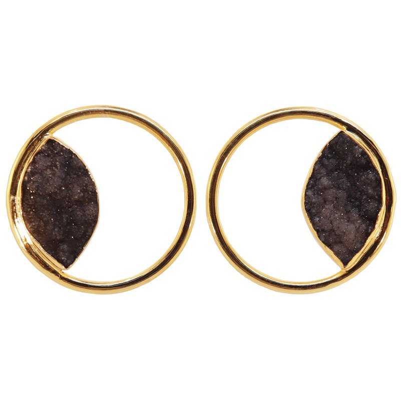 Pendientes Hera Negro