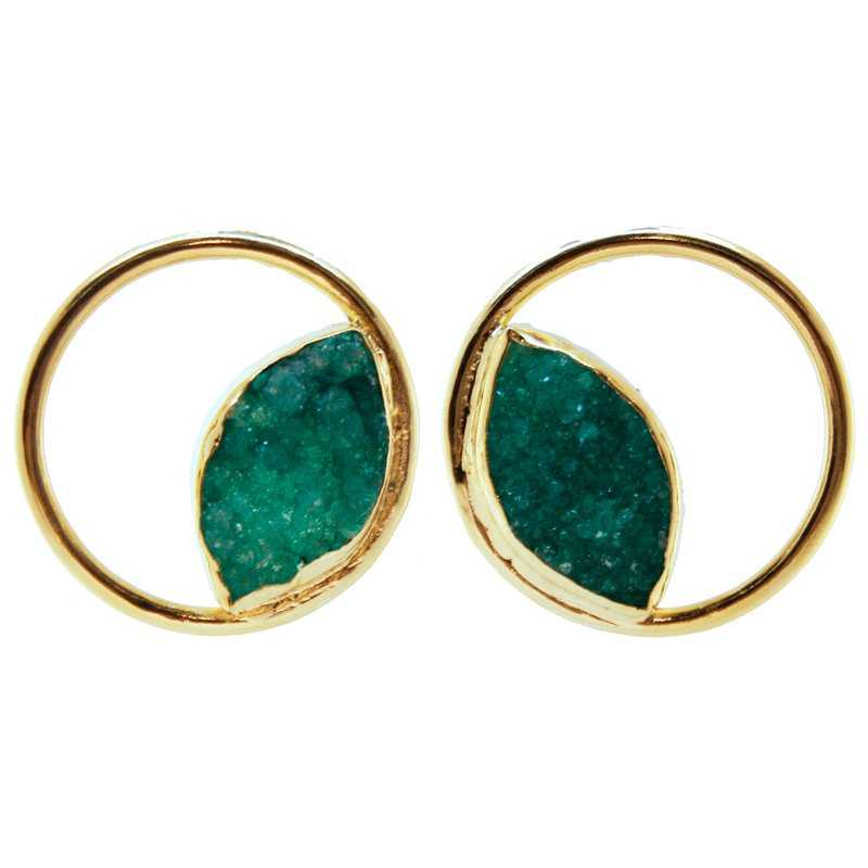 Pendientes Hera Verde