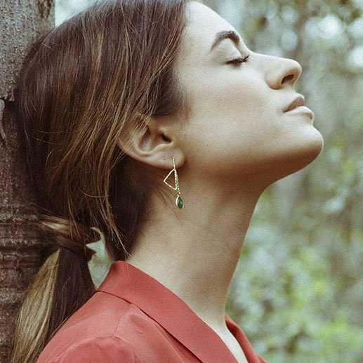 Pendientes Irene Azul Turquesa