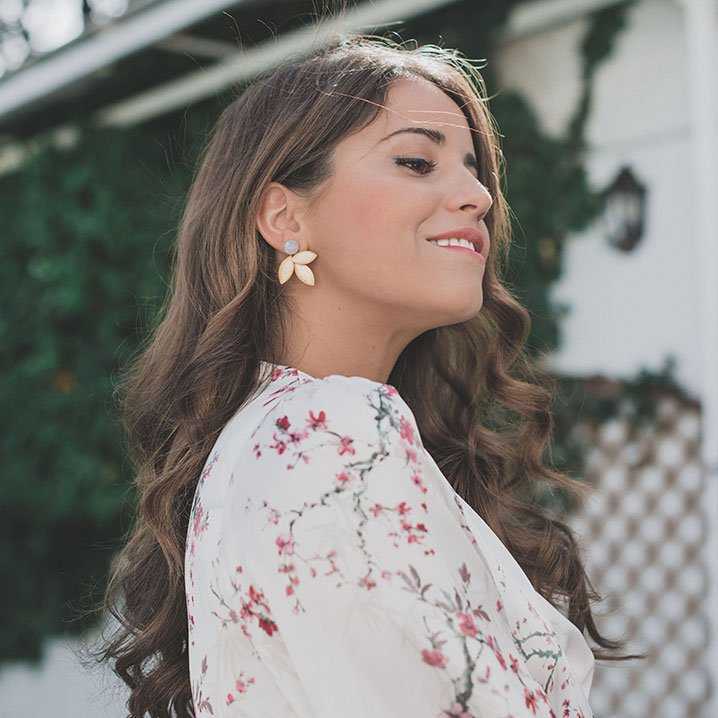 Pendientes Lino Azul claro