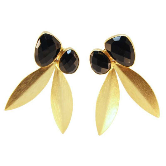 Pendientes Narciso Negro