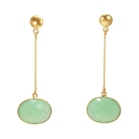 Pendientes Newton Verde agua