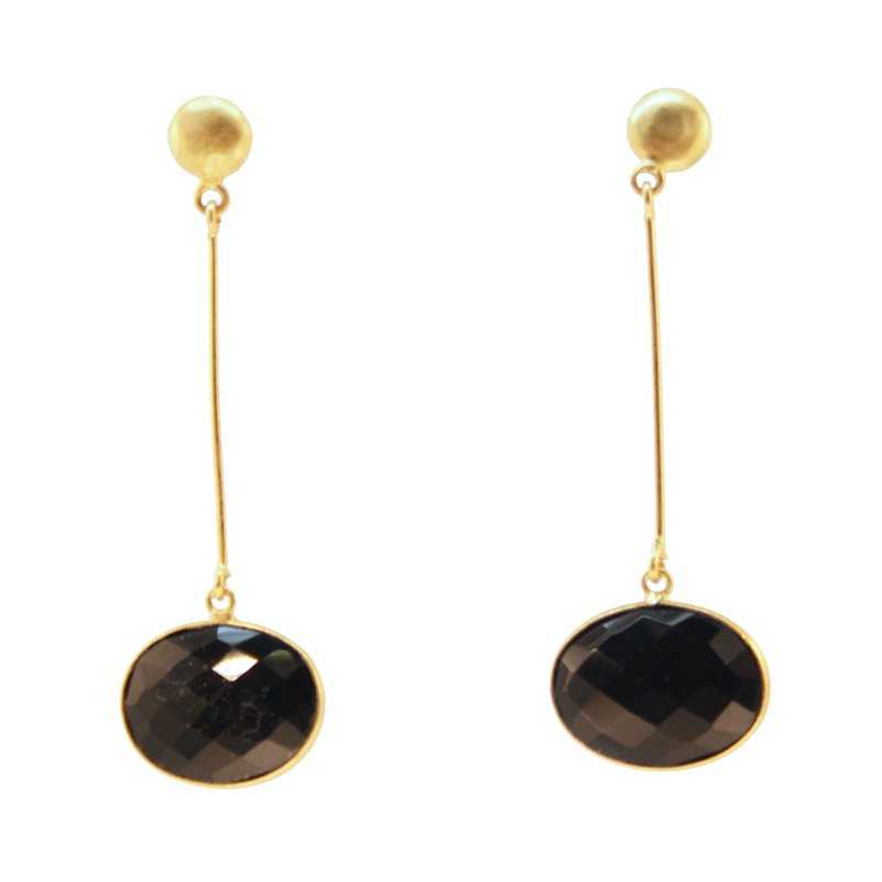 Pendientes Newton Negro