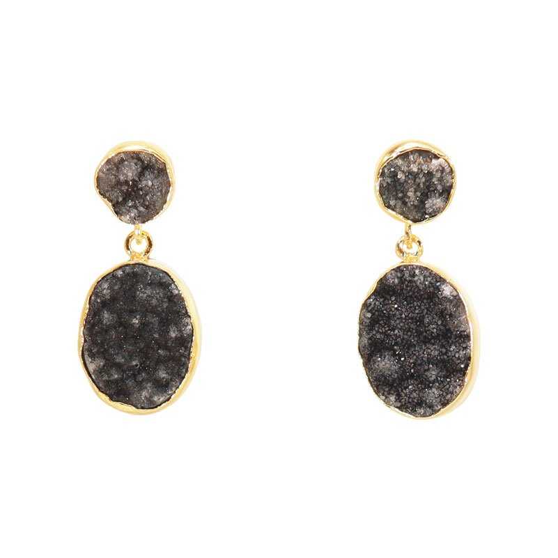 Pendientes Rupia Iconic Negro