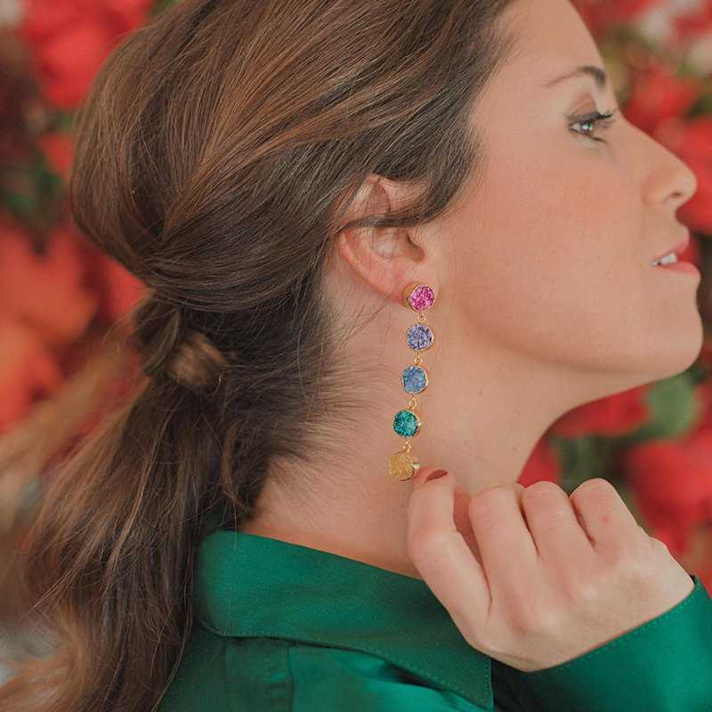 Pendientes Toledo Multicolor