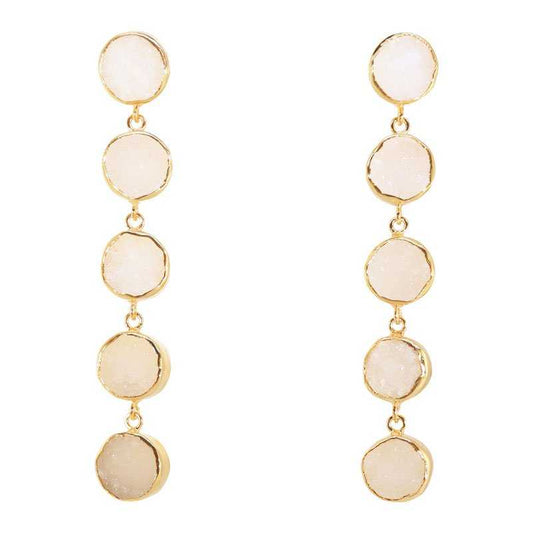 Pendientes Toledo Blanco