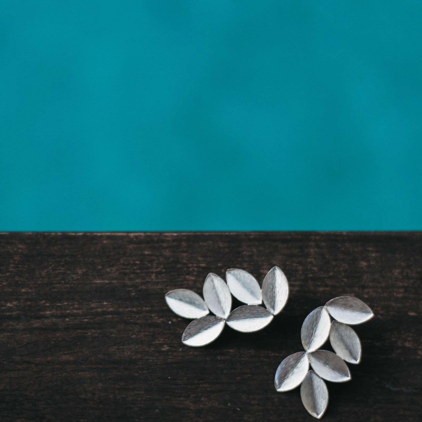 Pendientes Viento Plata