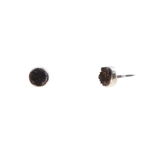 Pendientes Woman Plata Negro