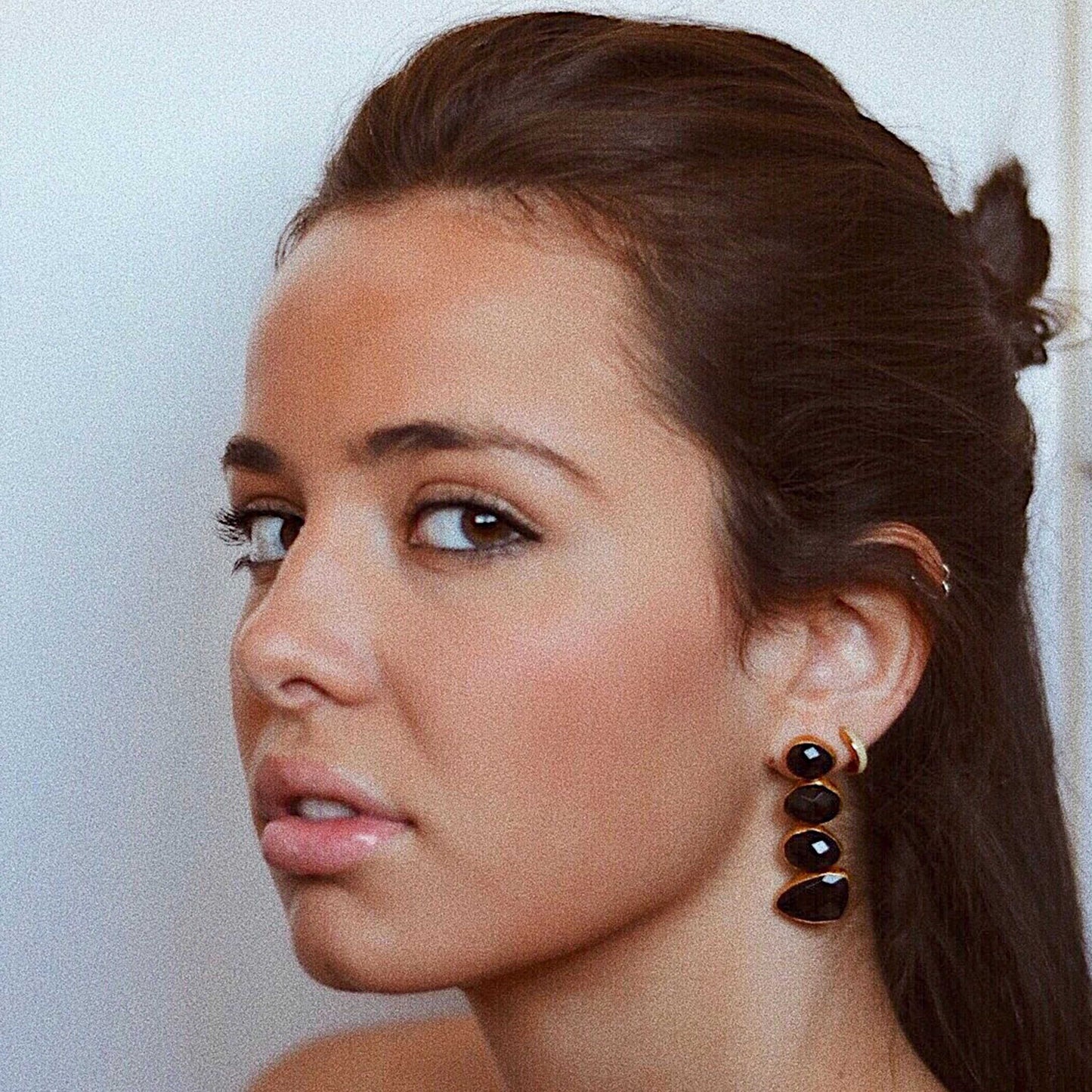 Pendientes Zen Negro