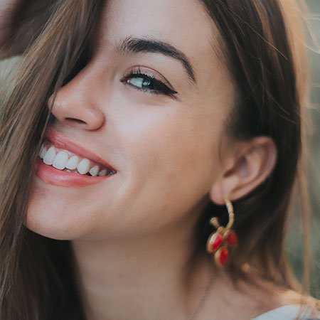 Pendientes Aros Coco Rojo (Desmontables)