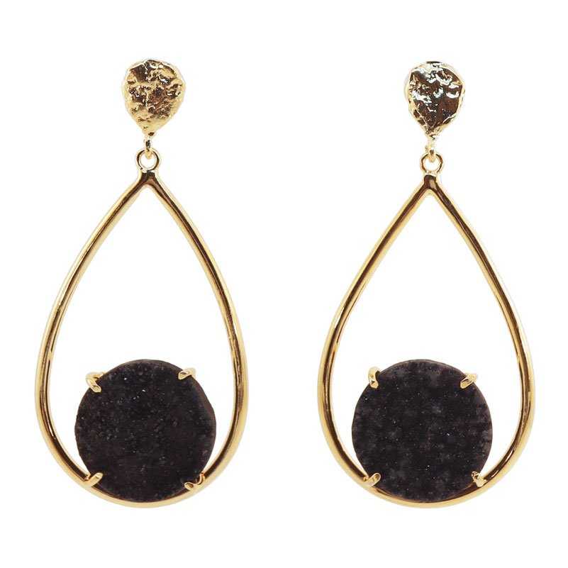 Pendientes Alila Negro