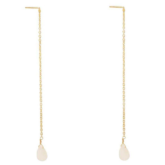 Pendientes Cadena Iconic Blanco