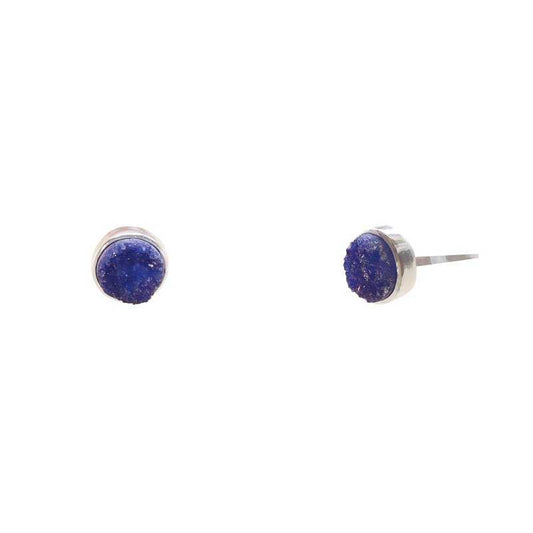 Pendientes Woman Plata Azul