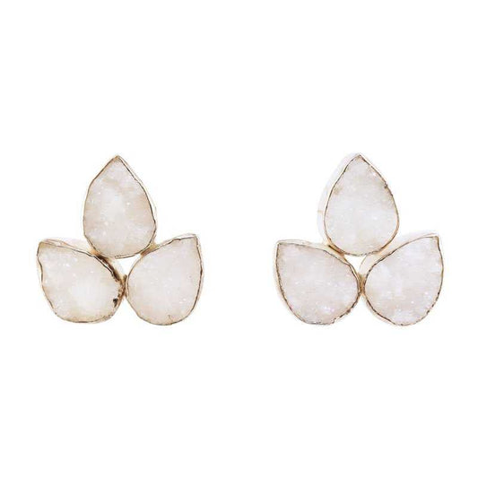 Pendientes Yoga Big Plata Blanco