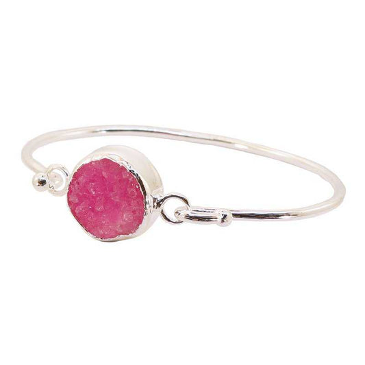 Pulsera Women Plata Fucsia mo