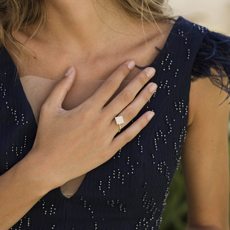 Anillo Brooklyn Blanco